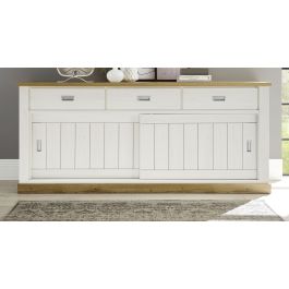 IMV Sideboard Orlando Type 51 Breite 215 Cm Pinie Weiss Dekor ...