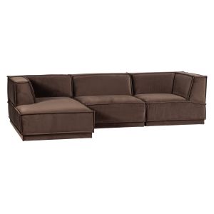 WOOOD Sofa Manu Chaiselongue  Velvet/Samt