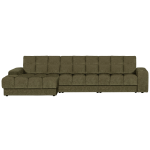 WOOOD Chaise Lounge Sofa  Second date in Vintage Webstoff 7 Farben B 316 x L162 cm